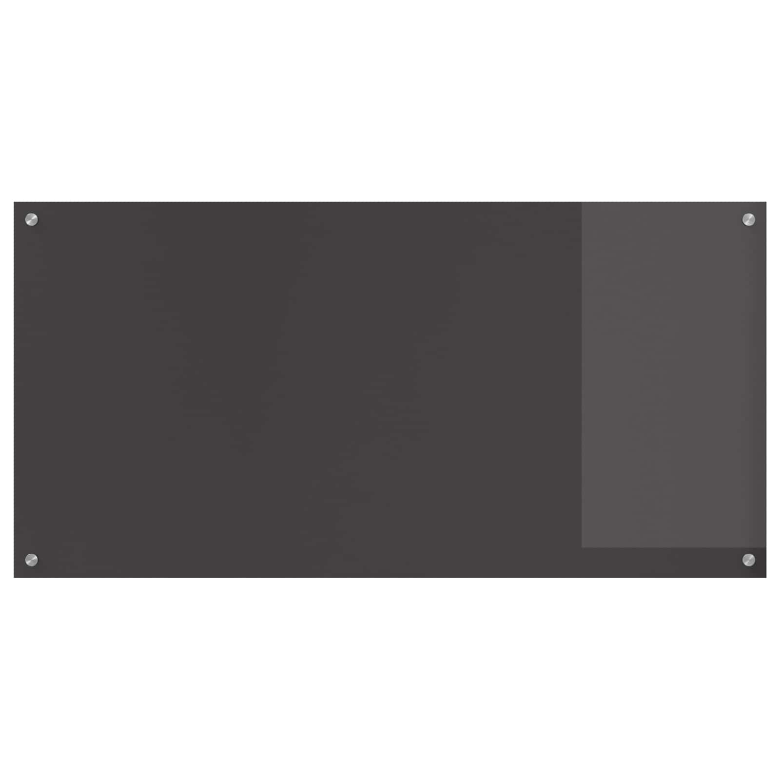 Keukenachterwand Donkergrijs 120 x 60 cm gehard glas