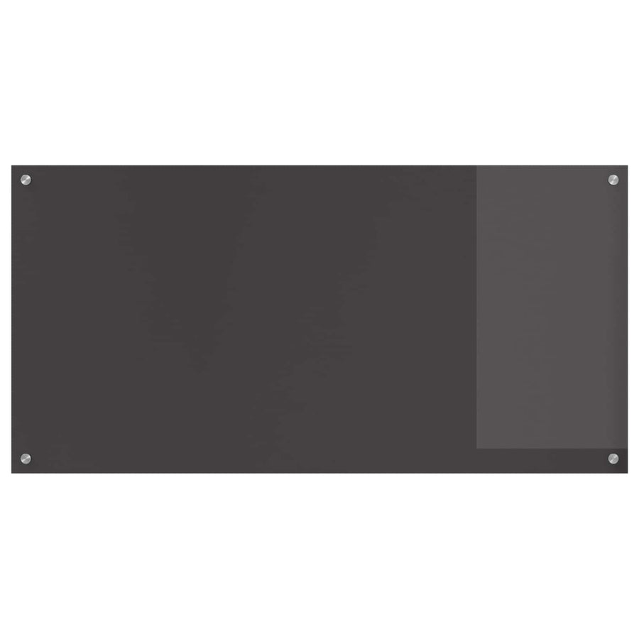 Keukenachterwand Donkergrijs 120 x 60 cm gehard glas