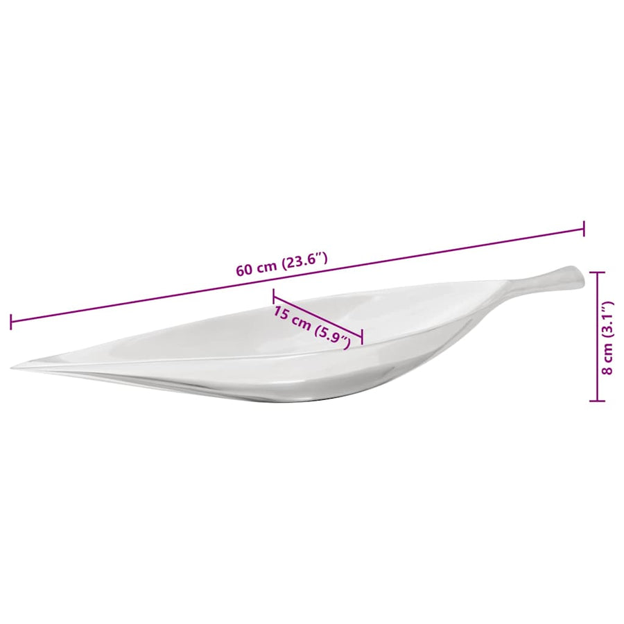 Fruitmand Zilver 60 x 15 x 8 cm Aluminium