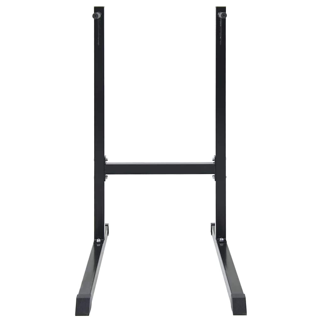 Dip station Zwart 103.5 x 66.5 x 121.5 cm Gepoedercoat staal