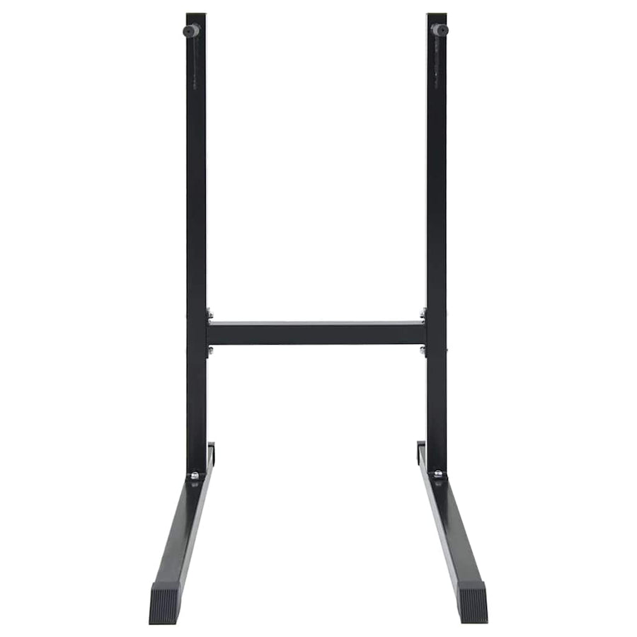 Dip station Zwart 103.5 x 66.5 x 121.5 cm Gepoedercoat staal