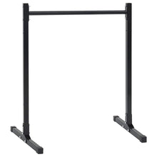 Dip station 2 pcs Zwart 55 x 90 x 104.5 cm Gepoedercoat staal