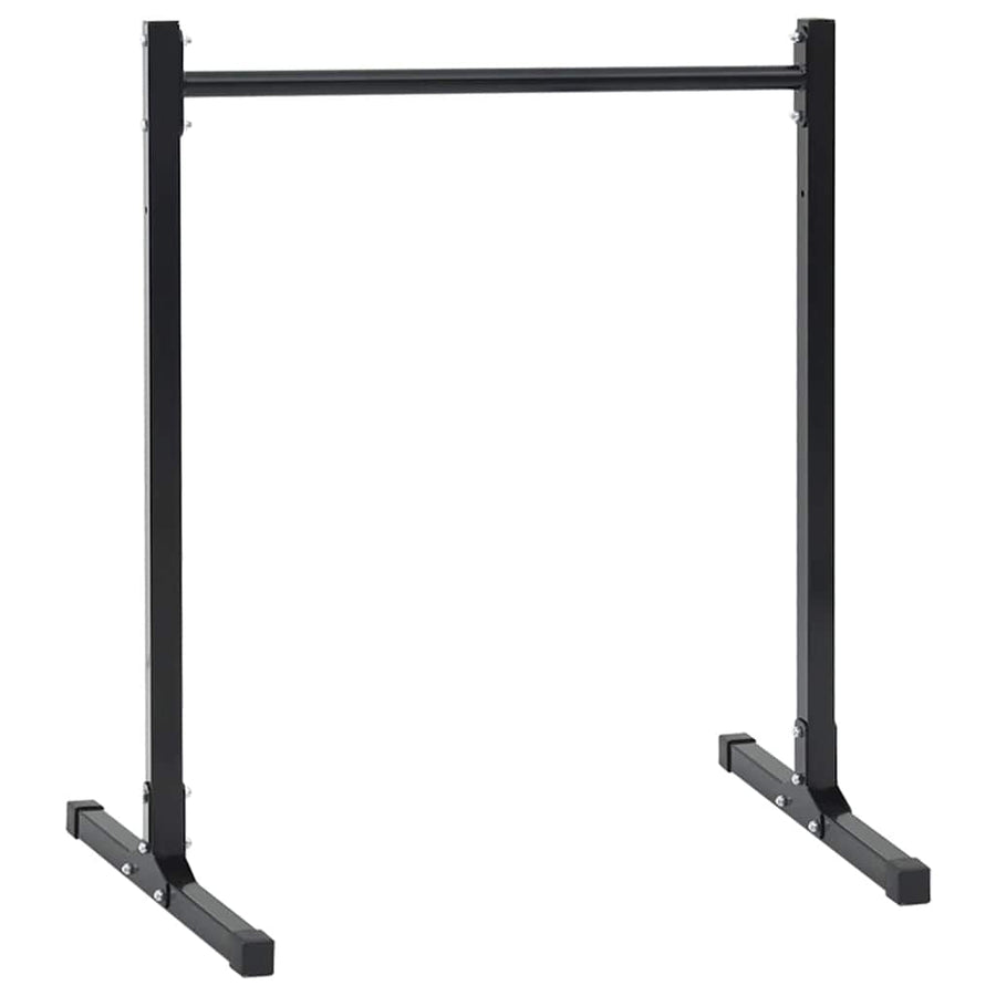 Dip station 2 pcs Zwart 55 x 90 x 104.5 cm Gepoedercoat staal
