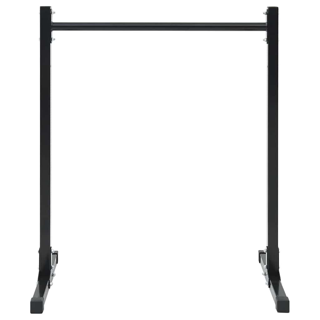 Dip station 2 pcs Zwart 55 x 90 x 104.5 cm Gepoedercoat staal
