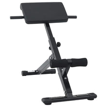 Hyperextension Bank Zwart 100,5 x 70 x 78 cm Gepoedercoat staal