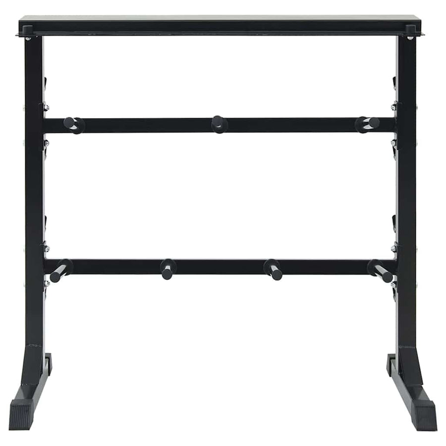 Halterrek Zwart 99 X 45 X 95,5 Cm Gepoedercoat Staal
