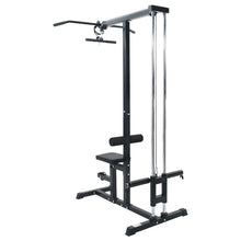 Lat pulldown machine Zwart 110 x 70 x 187 cm Gepoedercoat staal