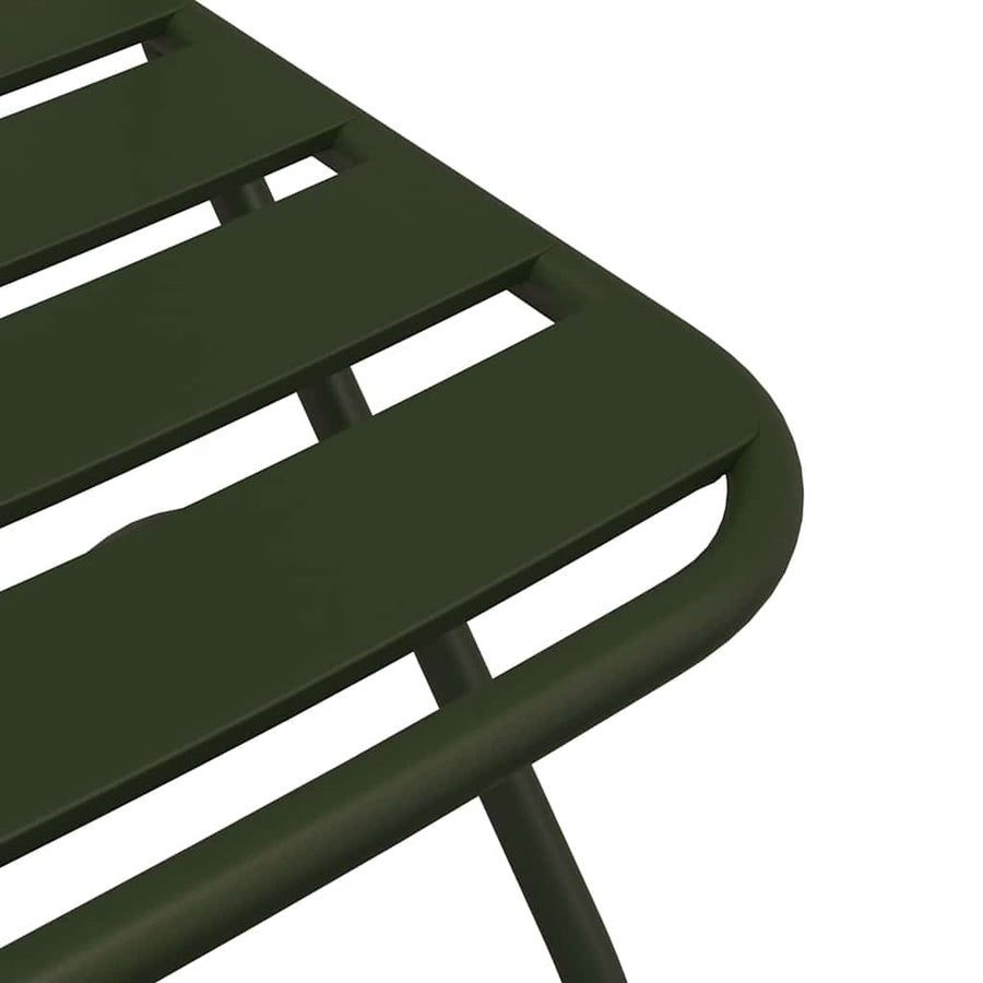 Tuin Opvouwbare Stoel 2 pcs Groen 42 x 52 x 82 cm