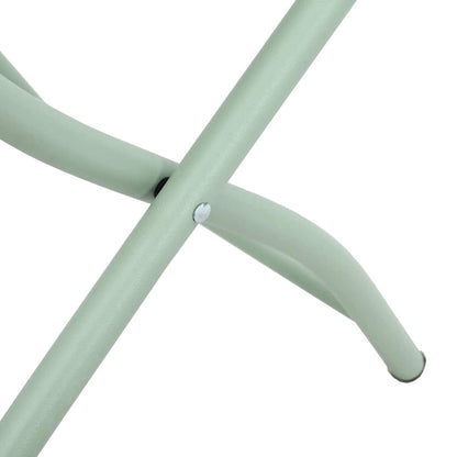 Tuin Opvouwbare Stoel 2 pcs Licht muntgroen 42 x 52 x 82 cm