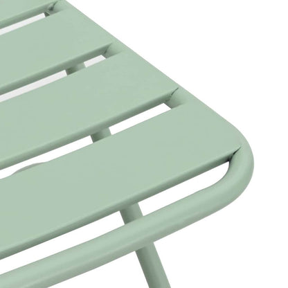 Tuin Opvouwbare Stoel 2 pcs Licht muntgroen 42 x 52 x 82 cm