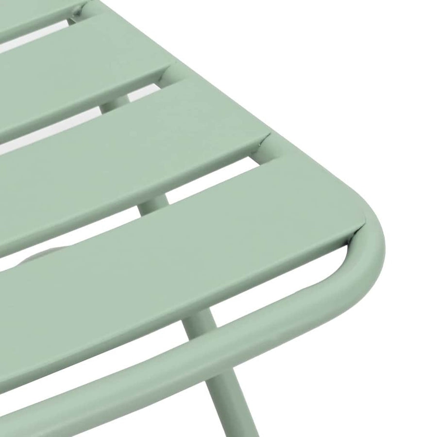 Tuin Opvouwbare Stoel 2 pcs Licht muntgroen 42 x 52 x 82 cm
