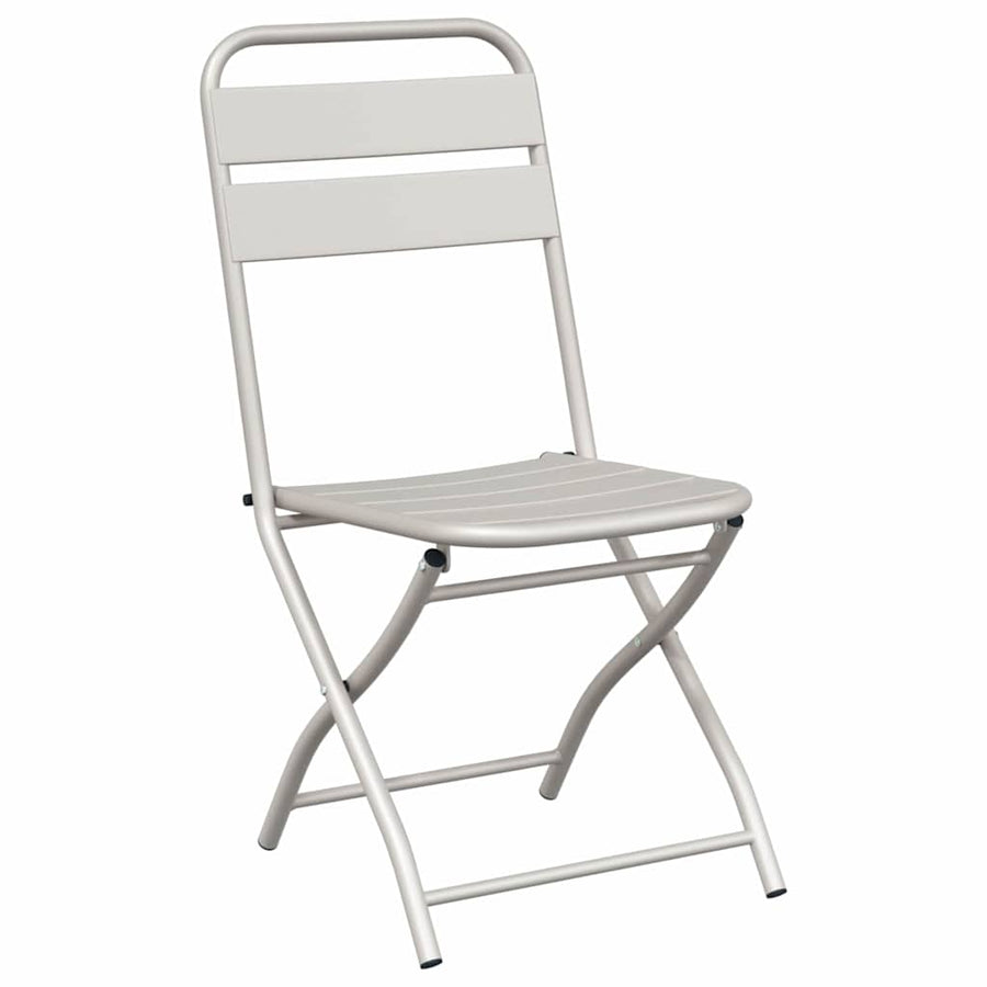 Tuin Opvouwbare Stoel 2 pcs Beige 42 x 52 x 82 cm