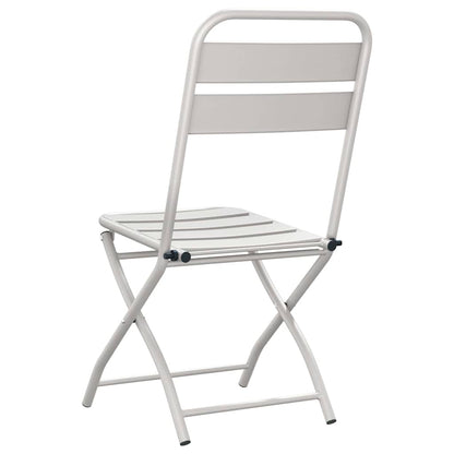 Tuin Opvouwbare Stoel 2 pcs Beige 42 x 52 x 82 cm