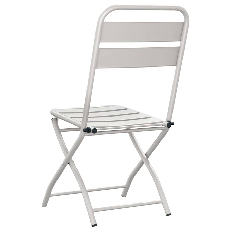 Tuin Opvouwbare Stoel 2 pcs Beige 42 x 52 x 82 cm