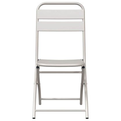 Tuin Opvouwbare Stoel 2 pcs Beige 42 x 52 x 82 cm