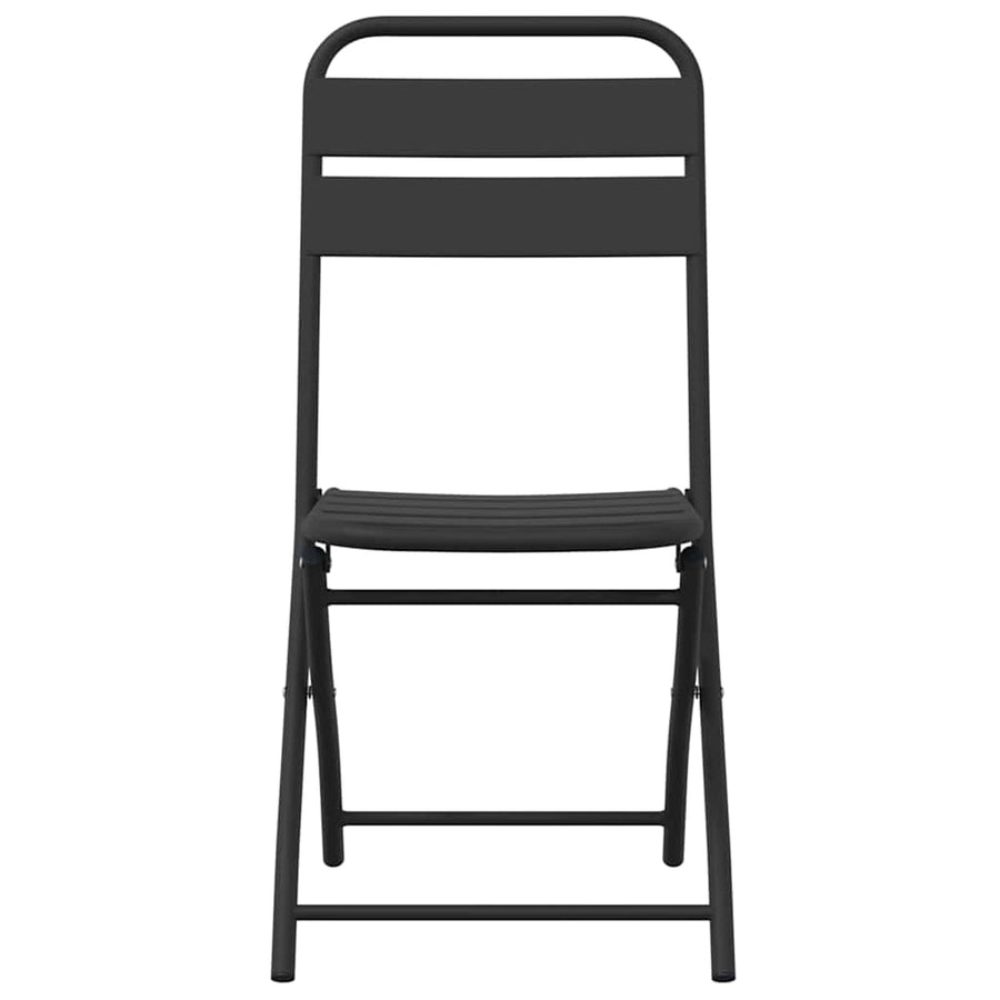 Tuin Opvouwbare Stoel 2 pcs Antraciet 42 x 52 x 82 cm