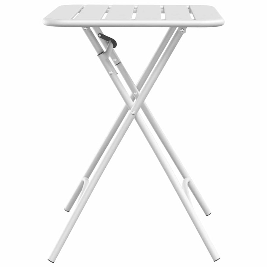 Bistrotafel Wit 55 x 55 x 72,5 cm Poedercoating staal