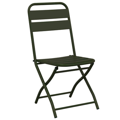 Bistroset 3 pcs Groen Staal