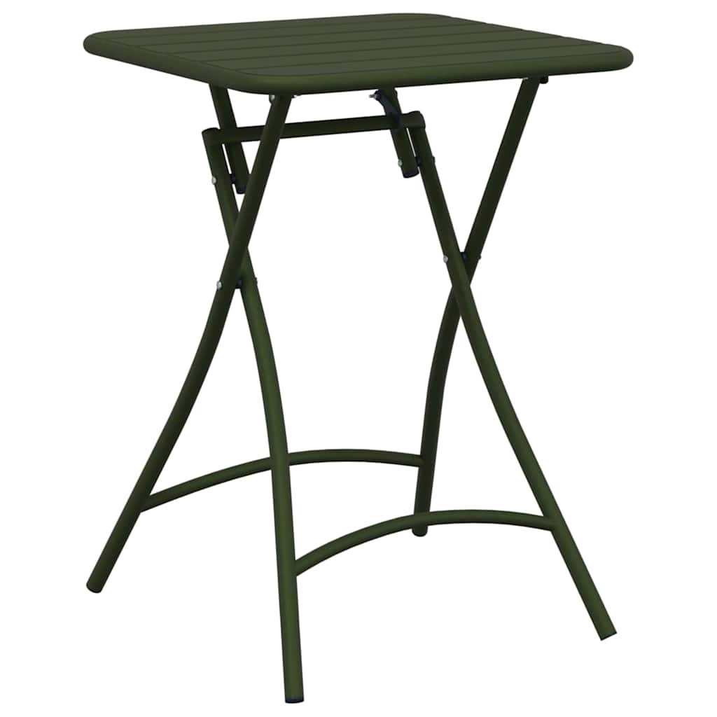 Bistroset 3 pcs Groen Staal