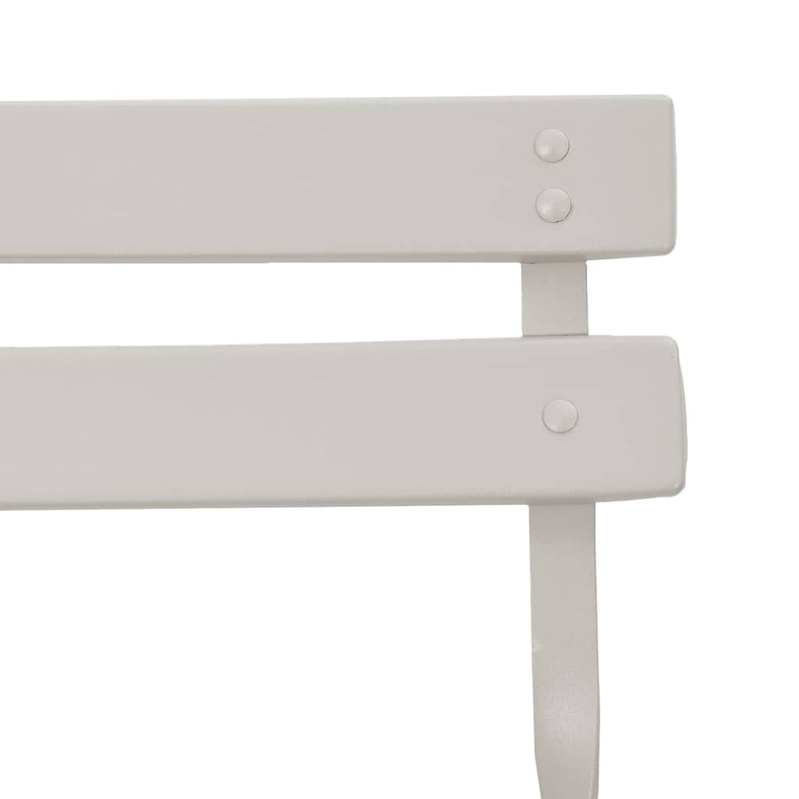 Tuin Opvouwbare Stoel 2 pcs Beige 42 x 46 x 82cm Metaal
