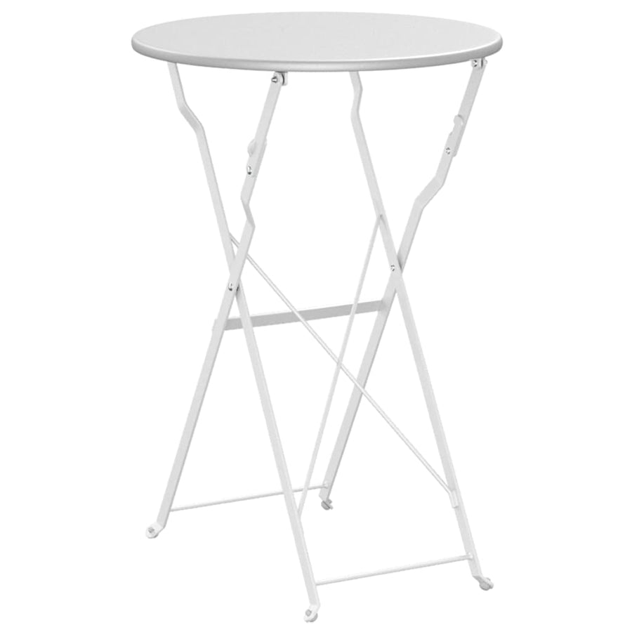 Bistrotafel Wit Ø 50 x 71 cm Poedercoating staal