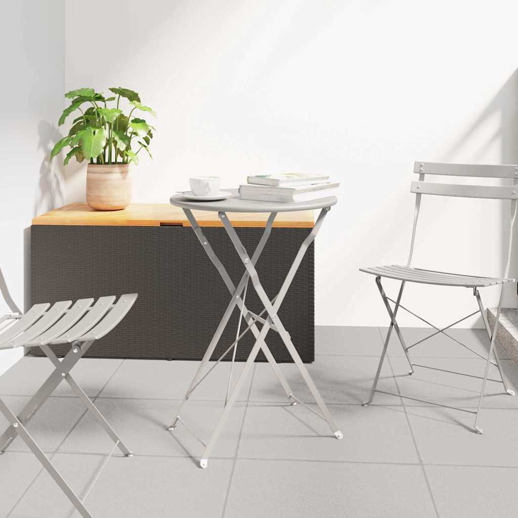 Bistrotafel Beige Ø 50 x 71 cm Poedercoating staal