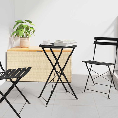 Bistrotafel Antraciet Ø 50 x 71 cm Poedercoating staal