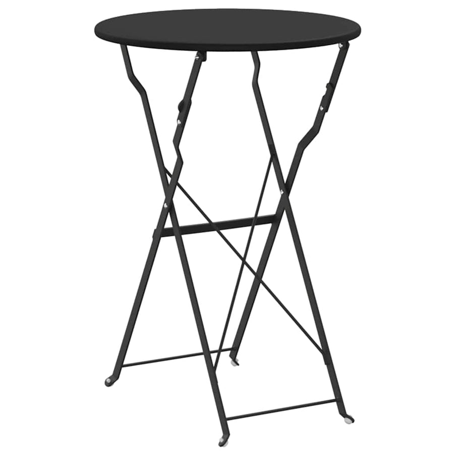 Bistrotafel Antraciet Ø 50 x 71 cm Poedercoating staal