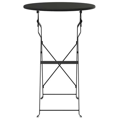 Bistrotafel Antraciet Ø 50 x 71 cm Poedercoating staal