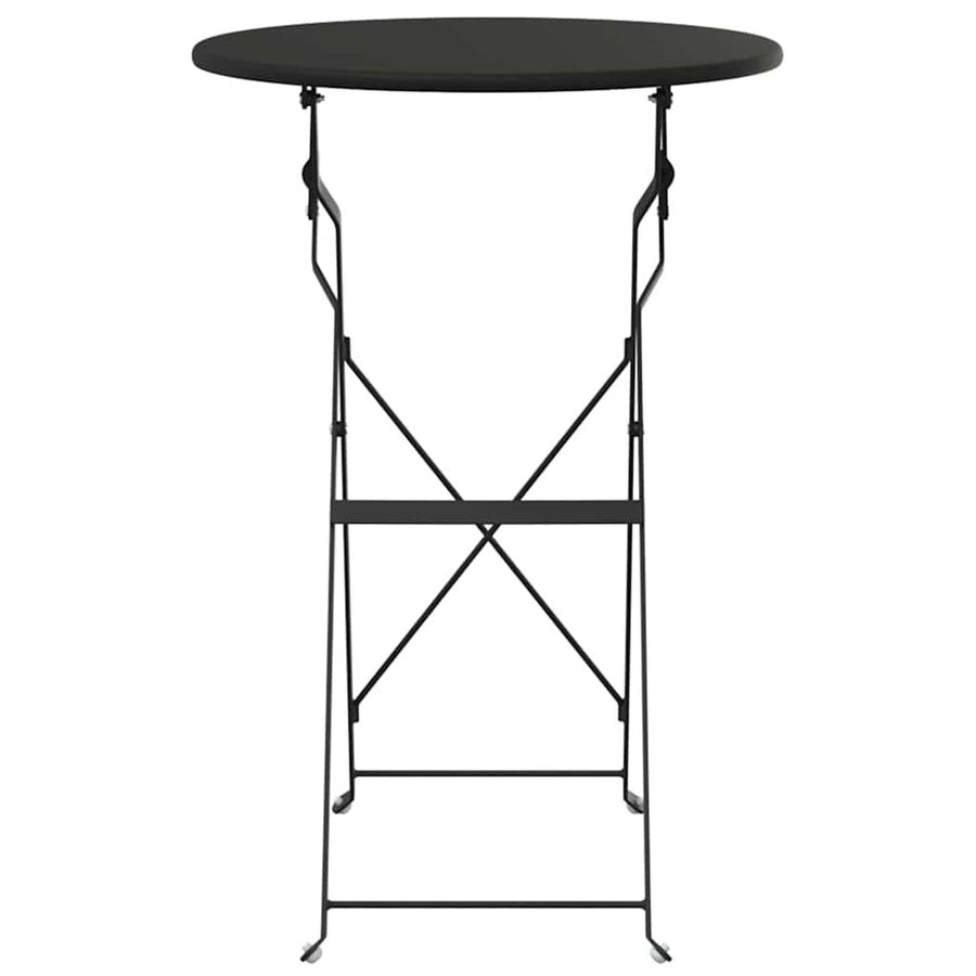Bistrotafel Antraciet Ø 50 x 71 cm Poedercoating staal