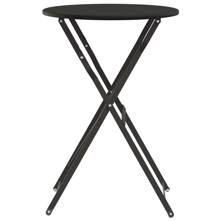 Bistrotafel Antraciet Ø 50 x 71 cm Poedercoating staal