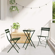 Bistroset staal opvouwbaar 2 persoons