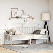 Daybed frame 80x200 cm wit gepoedercoat staal