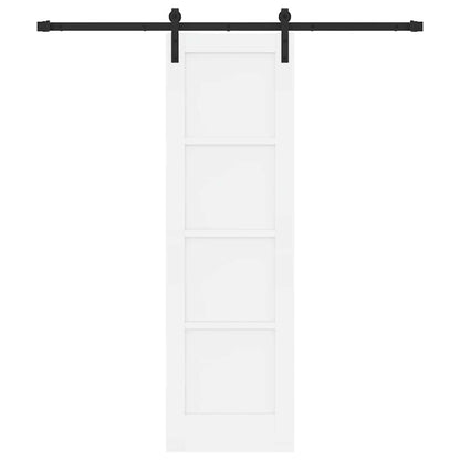 Schuifdeur Wit en zwart 61 x 198,5 cm