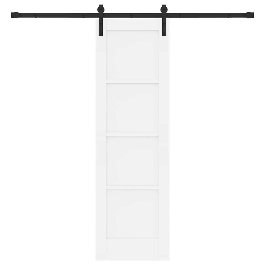 Schuifdeur Wit en zwart 61 x 198,5 cm