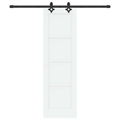 Schuifdeur Wit en zwart 61 x 198,5 cm