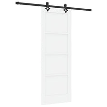 Schuifdeur Wit en zwart 73.5 x 198.5 cm