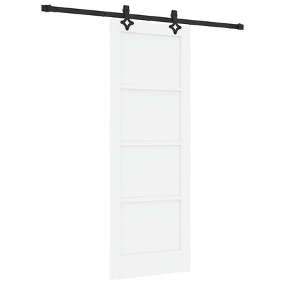 Schuifdeur Wit en zwart 73.5 x 198.5 cm