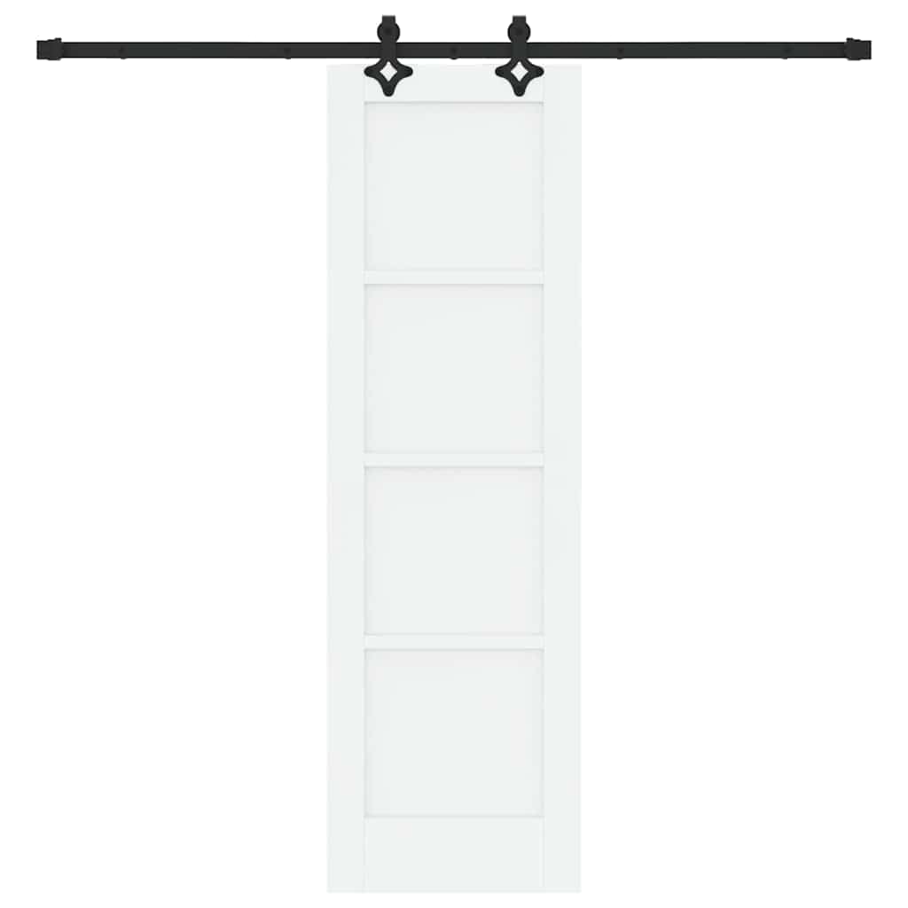 Schuifdeur Wit en zwart 61 x 198,5 cm