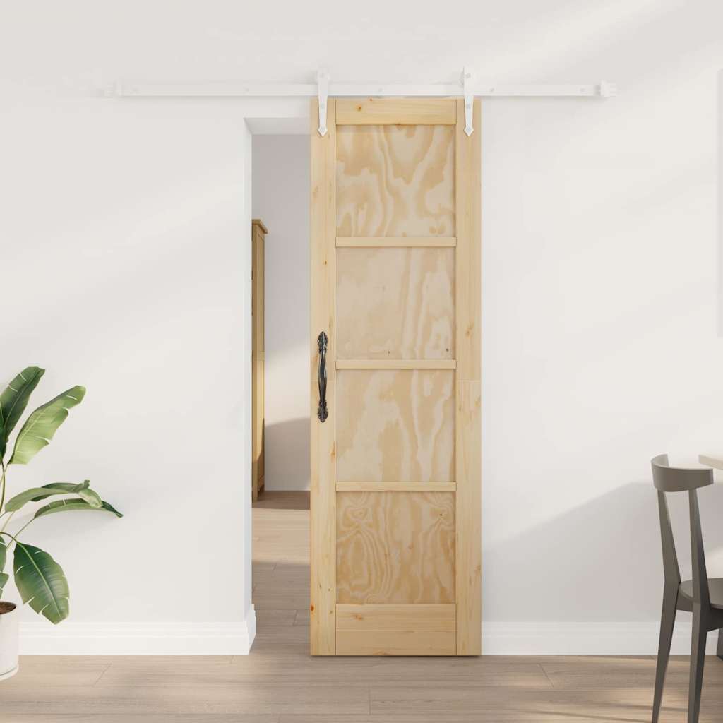 Schuifdeur Anders ORKDAL Natuurlijk en wit 61 x 198,5 cm