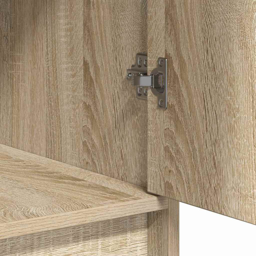 Dressoir met lade Sonoma Eiken 40 x 40,5 x 75 cm Bewerkt hout