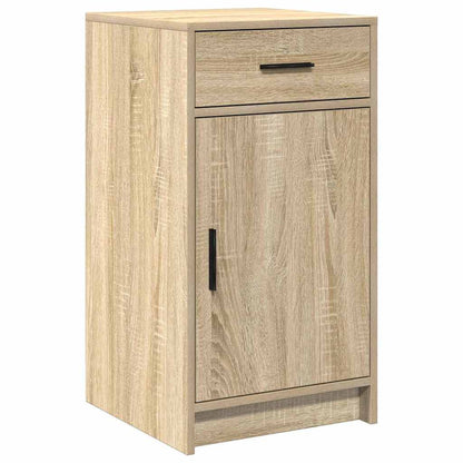 Dressoir met lade Sonoma Eiken 40 x 40,5 x 75 cm Bewerkt hout