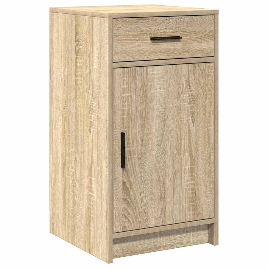 Dressoir met lade Sonoma Eiken 40 x 40,5 x 75 cm Bewerkt hout
