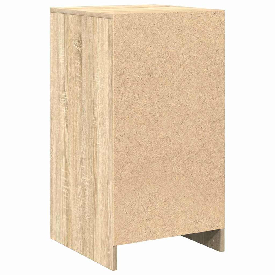 Dressoir met lade Sonoma Eiken 40 x 40,5 x 75 cm Bewerkt hout