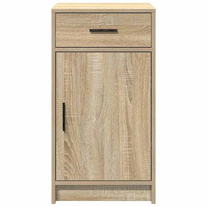 Dressoir met lade Sonoma Eiken 40 x 40,5 x 75 cm Bewerkt hout