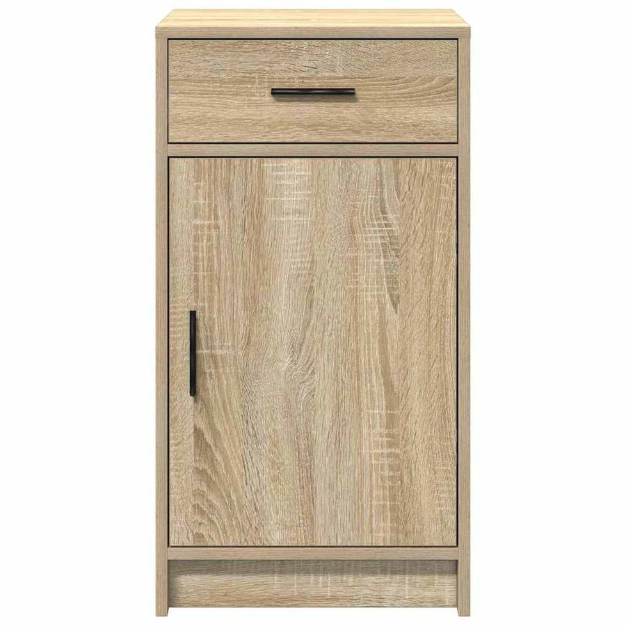Dressoir met lade Sonoma Eiken 40 x 40,5 x 75 cm Bewerkt hout