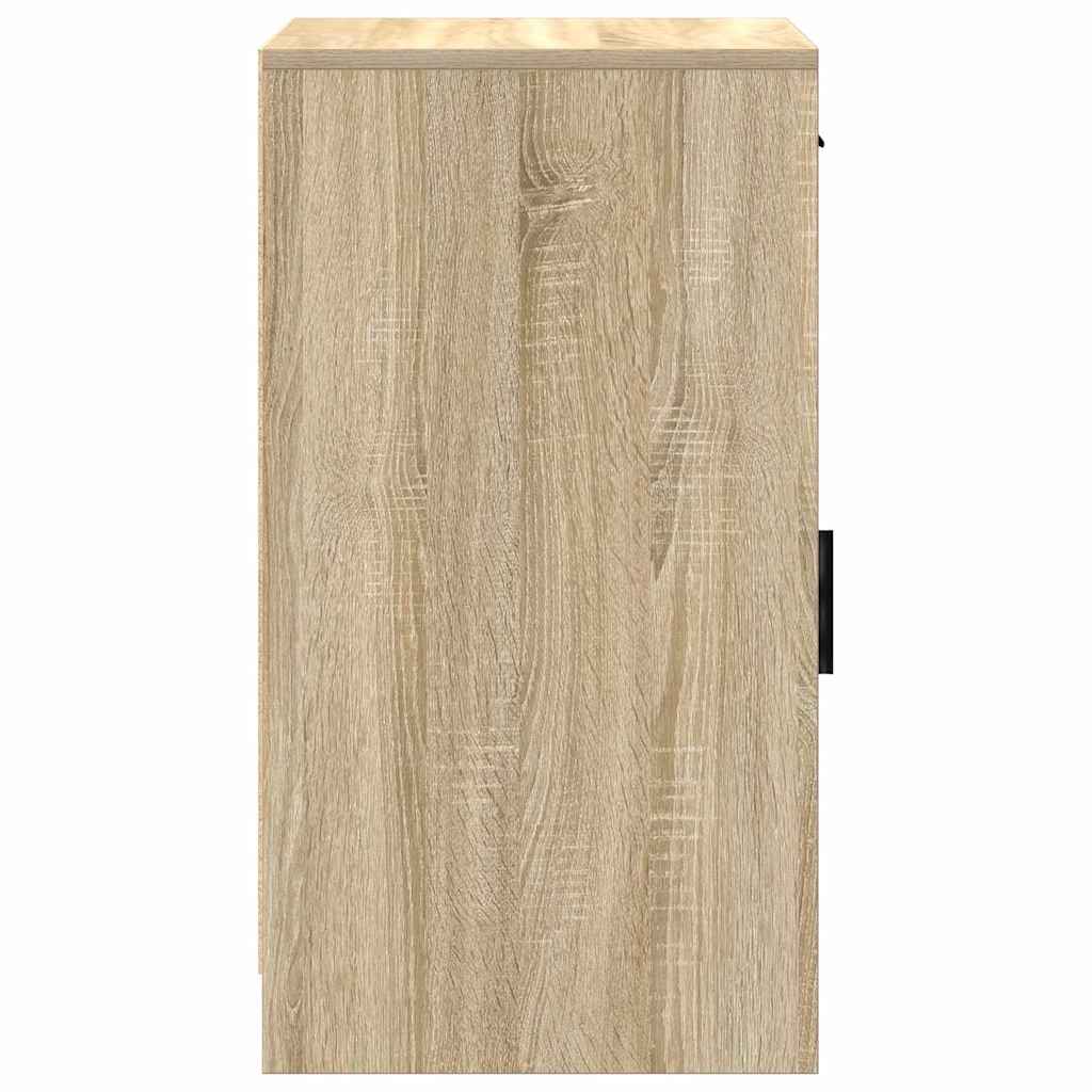 Dressoir met lade Sonoma Eiken 40 x 40,5 x 75 cm Bewerkt hout