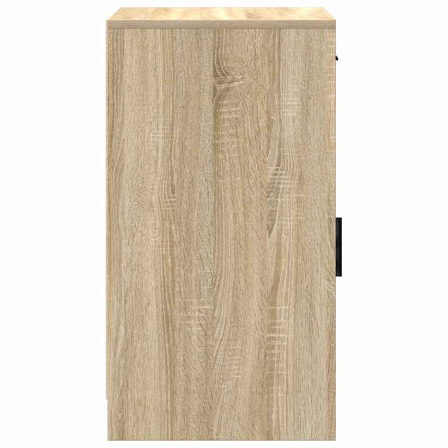 Dressoir met lade Sonoma Eiken 40 x 40,5 x 75 cm Bewerkt hout
