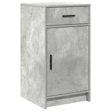 Dressoir met lade Beton Grijs 40 x 40,5 x 75 cm Bewerkt hout