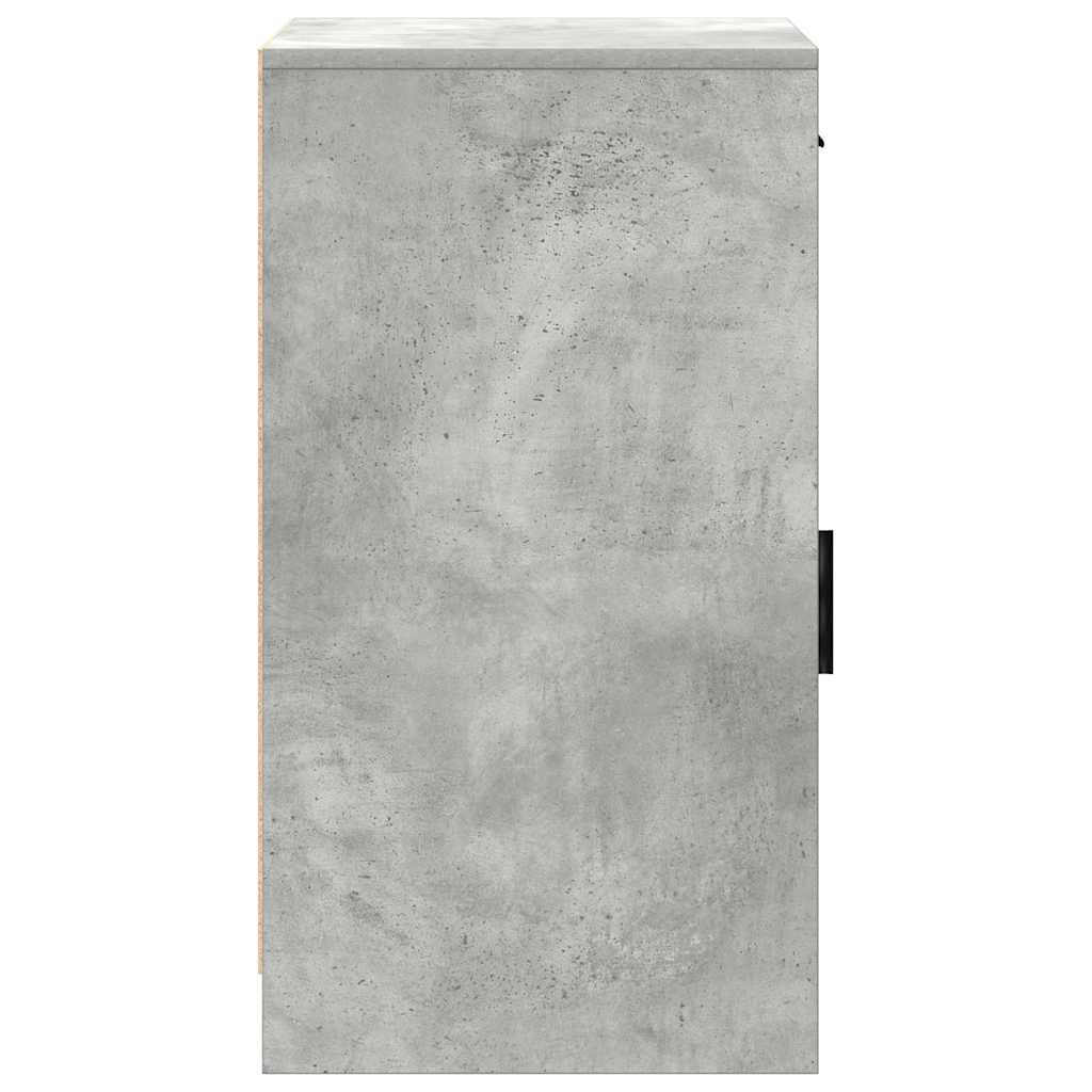 Dressoir met lade Beton Grijs 40 x 40,5 x 75 cm Bewerkt hout